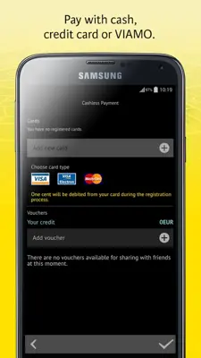 HOPINTAXI android App screenshot 1